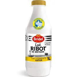 BRIDEL Lait Entier Fermenté Ribot de Bretagne 1l