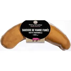 SCHWEITZER Saucisse de Viande Fumée 300g