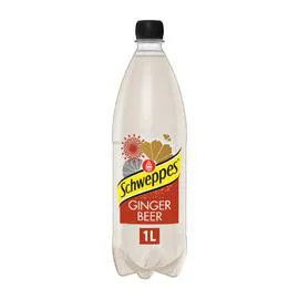 SCHWEPPES Soda Ginger Beer saveur gingembre 1l