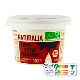 NATURALIA Crème Fraiche Épaisse Bio 200ml
