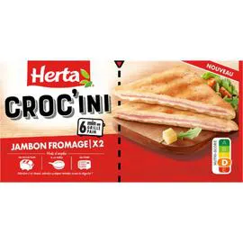 HERTA Croque-Monsieur Jambon Fromage 240g