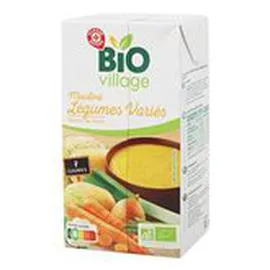 MARQUE REPÈRE, BIO VILLAGE Soupe Mouliné Bio - Légumes variés 1l