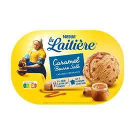 NESTLÉ, LA LAITIÈRE Glace caramel beurre salé 490g