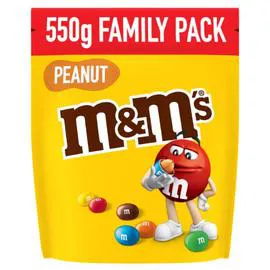 MARS, M&M'S Dragées chocolatées Cacahuètes 550g