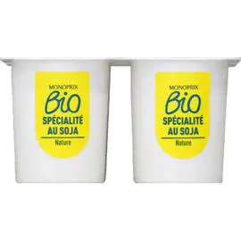 MONOPRIX BIO Spécialité au soja nature bio 400g