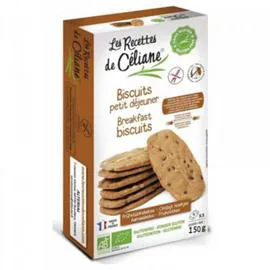 CELIANE Recettes De Celiane Biscuits Petit-Déjeuner Sans Gluten Bio 150g