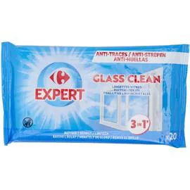 CARREFOUR Lingette Vitres Triple Action x20 