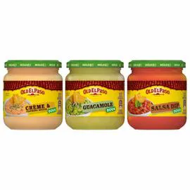 OLD EL PASO Sauces assortiment 2x190g+195g