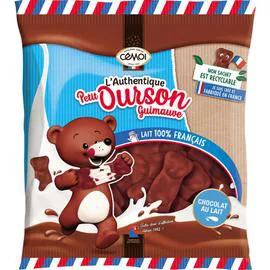 CÉMOI L'Authentique Petit Ourson Guimauve Chocalat au Lait 170g