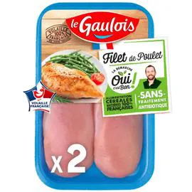 LE GAULOIS Filets de poulet blanc 300g