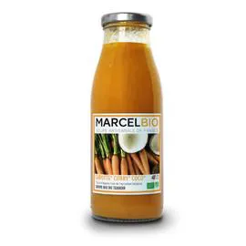 MARCEL BIO Soupe Carotte Curry et coco 48cl