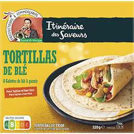 ITINÉRAIRE DES SAVEURS Tortillas de blé 320g