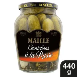 MAILLE Cornichons à la russe 440g