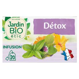 LÉA NATURE, JARDIN BIO ÉTIC Infusion détox Bio 30g