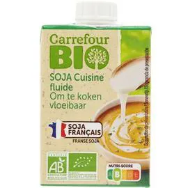 CARREFOUR BIO Soja bio cuisine 3x20cl