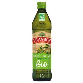 TRAMIER Huile d'olive vierge extra Bio 75cl