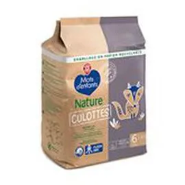 MARQUE REPÈRE, MOTS D'ENFANTS Culotte écologiq T6 : +16kg - x18 x18