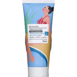 MONOPRIX Crème dépilatoire peaux sensibles 200ml