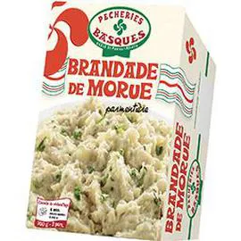 PÊCHERIES BASQUES Brandade de morue parmentière 700g
