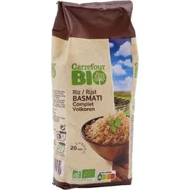CARREFOUR BIO Riz bio Basmati complet 500g
