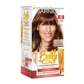 GARNIER, BELLE COLOR Coloration Cheveux Permanente 50 Acajou Naturel l'unité