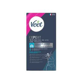 VEET Bande De Cire Corps Et Jambes Peaux Sensibles Expert x32
