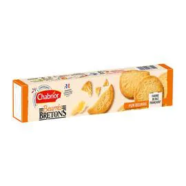CHABRIOR Biscuits Beurrés bretons 130g