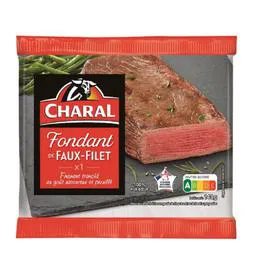 CHARAL Viande Bovine: fondant de Faux-filet 140g
