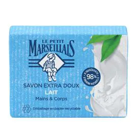 LE PETIT MARSEILLAIS Savon Mains Et Corps Extra Doux Lait 200g