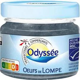 ODYSSÉE Oeufs de lompe noirs 80g