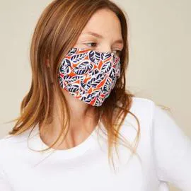 MONOPRIX FEMME Cat 1 - Lot de 2 Masques en Tissu Lavables Adultes l'unité