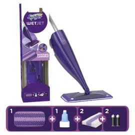 SWIFFER Wetjet Kit Lavable Système anti-poussière l'unité