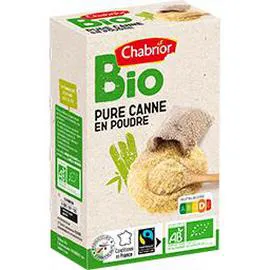 CHABRIOR BIO Pure canne en poudre BIO 500g