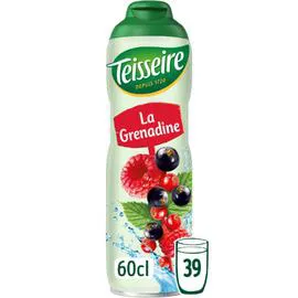 TEISSEIRE Sirop de grenadine 60cl