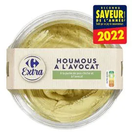 CARREFOUR EXTRA Houmous à l'avocat 180g