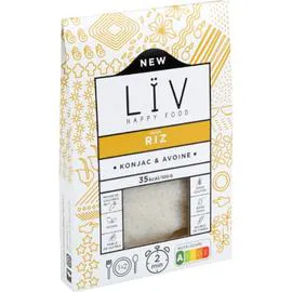 LIV HAPPY FOOD Façon riz konjac & avoine 200g