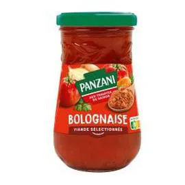 PANZANI Sauce bolognaise Pleine saveur 210g