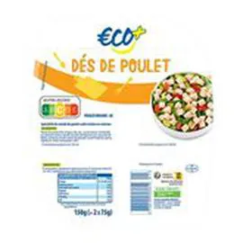  Dés de poulet Eco+ 150g