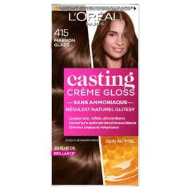 L'ORÉAL PARIS, CASTING Coloration Cheveux 4.15 Marron glacé l'unité
