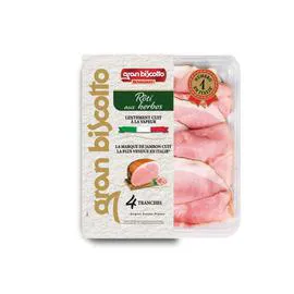 GRAN BISCOTTO Jambon Rôti aux Herbes 120g