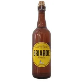 BRASSERIE RABOURDIN Bière Briarde blonde 75cl