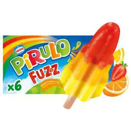 PIRULO Glace à l'eau fuzz 6x58g