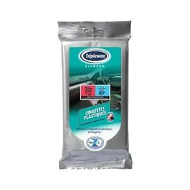  Lot de 25 lingettes plastiques l'unité