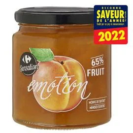 CARREFOUR SENSATION Confiture abricots 330g