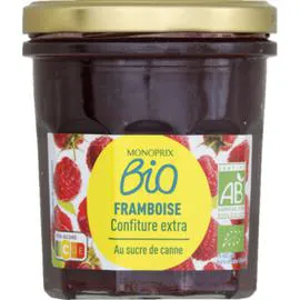MONOP BIOLOGIQUE Confiture de framboise 350g