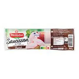 MARQUE REPÈRE, TRADILÈGE Saucisson à l'ail Fumé 300g