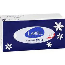 LABELL Mouchoirs triple épaisseur, Confort x110
