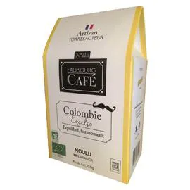 FAUBOURG CAFÉ Café moulu bio Colombie 250g