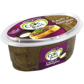 CROC'FRAIS Caviar aubergines persil 150g