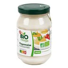 MARQUE REPÈRE, BIO VILLAGE Mayonaise Dijon 238g